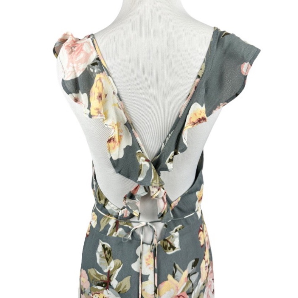 Privacy Please Fillmore Wrap Maxi Dress Size Small - Picture 7 of 10